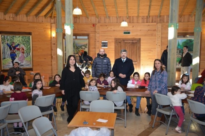 Gediz’de ‘Çocuk sanat atölyesi’ etkinlikleri