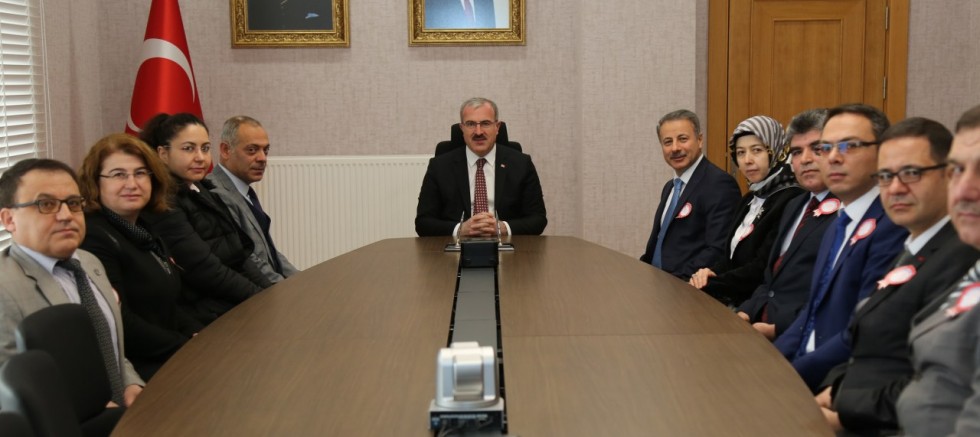 Vali Dr. Ömer Toraman’a Vergi Haftası Ziyareti