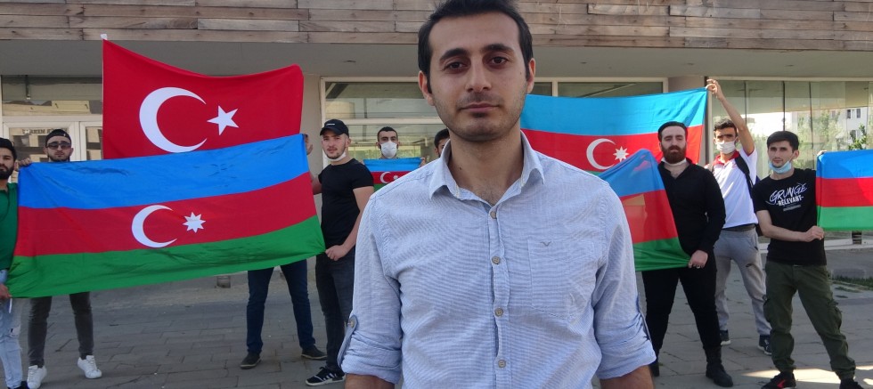 Azerbaycan Türklerinden Ermenistan’a tepki