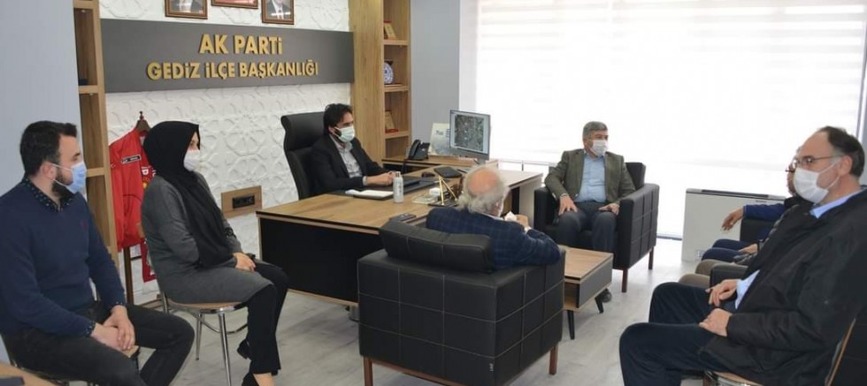 AK Parti Koordinatörleri Gediz’i ziyaret etti
