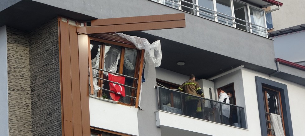 Uşak güne patlamayla başladı