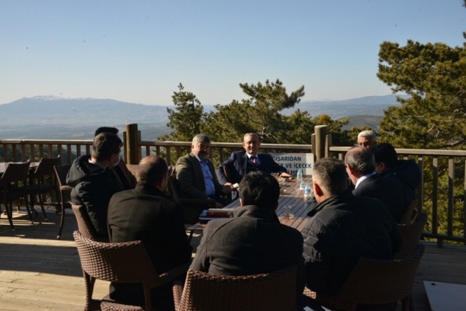 Başkanlar Murat Dağ’ında buluştu