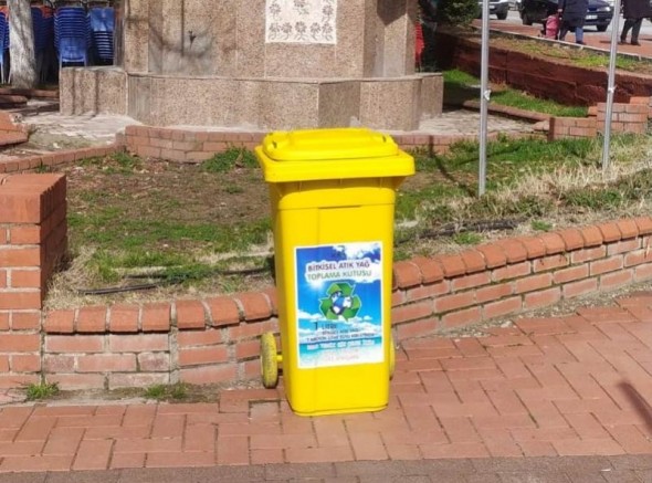 Gediz’de katı atık yağı seferberliği