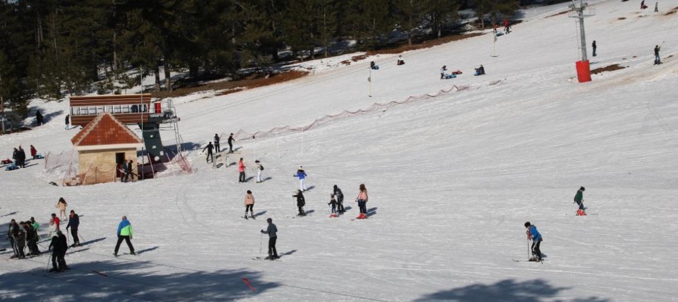 Murat Dağı Termal Kayak Merkezi kış turizminin gözdesi oldu
