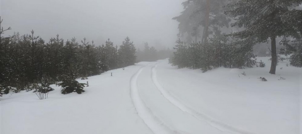 Nisan ayında yarım metre kar