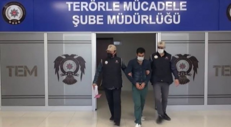 Birçok eyleme katılan terörist Kütahya’da yakalandı