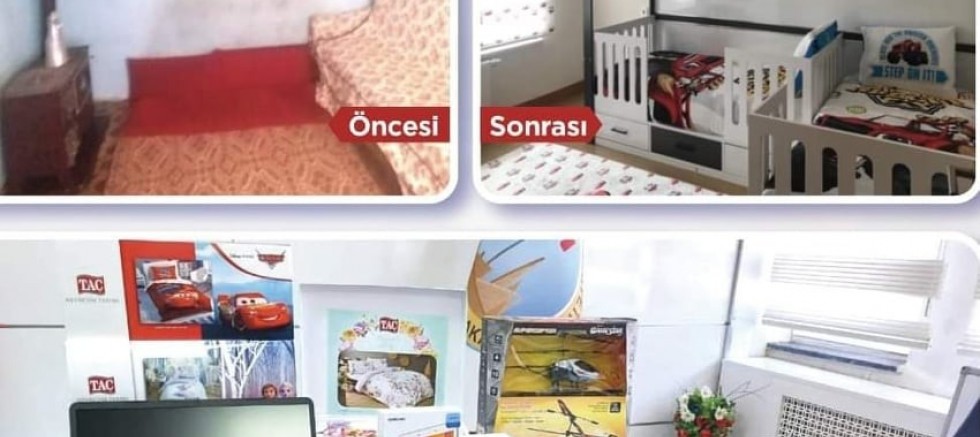 Çocuklar istedi kaymakamlık adreslerine gönderdi