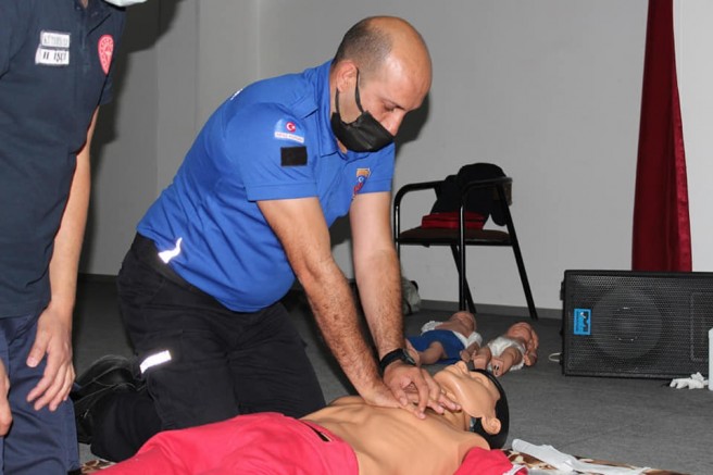 Kütahya’da cezaevi personeline ilkyardım eğitimi