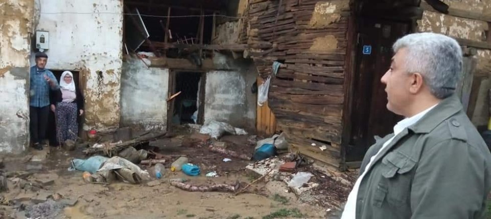 Kütahya ve ilçelerinde sel felaketi