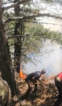 Kütahya’daki orman yangını kontrol altına alındı