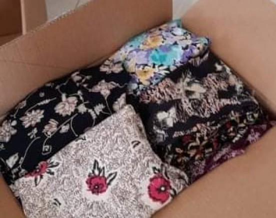 Aslanapa’dan yangın bölgesindeki kadınlara şalvar