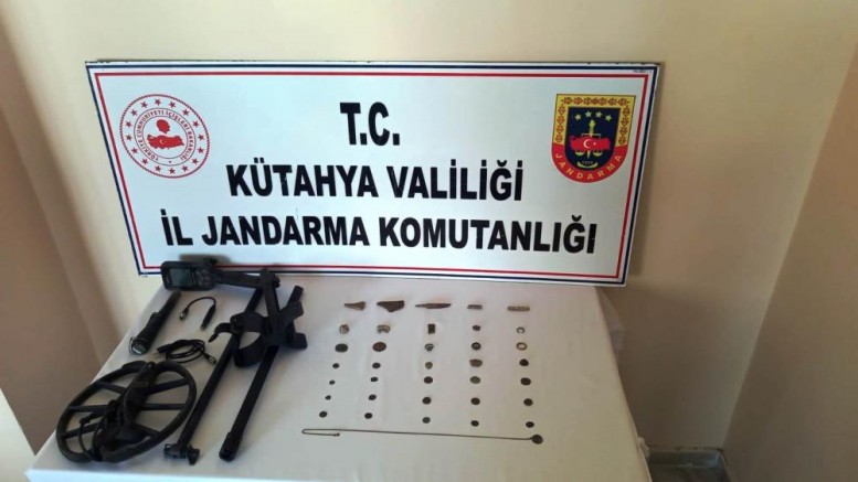 Kütahya’da tarihi eser operasyonu