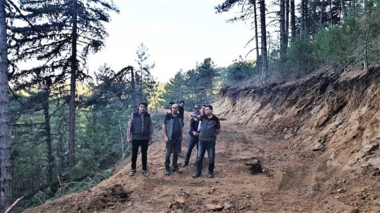 Kütahya’da orman yol ağı genişliyor
