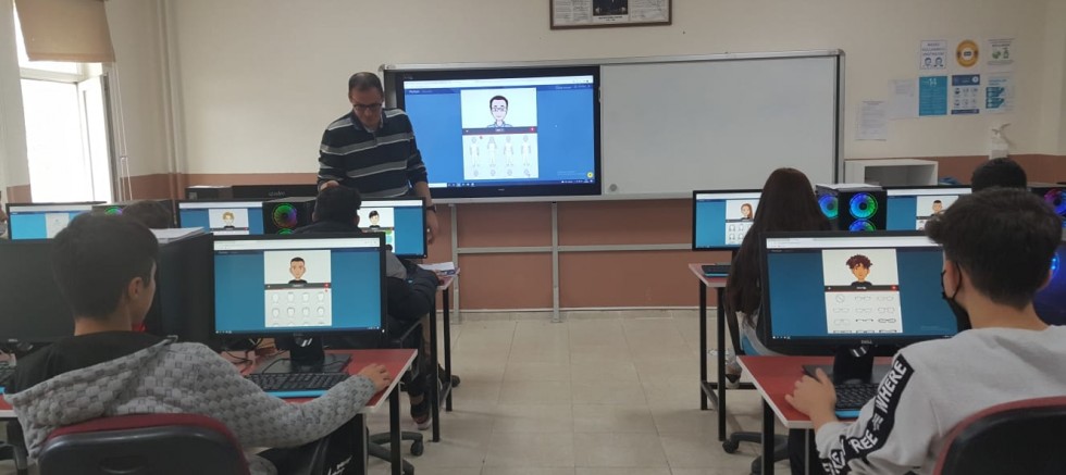 Gediz’de E-Twinning projesi
