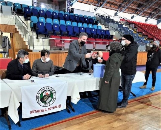 Kütahya OBM’ye 8 daimi işçi alımı için kura çekildi