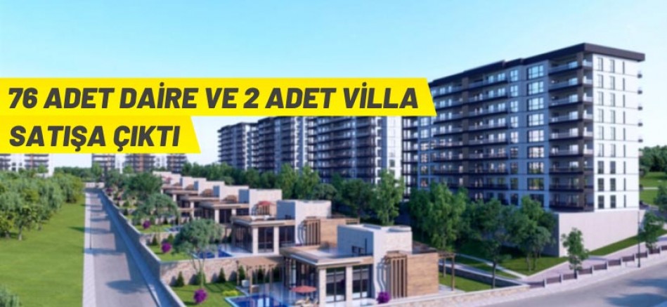 PORTAŞ A.Ş. 76 adet konut ve 2 adet villayı satışa sunuyor