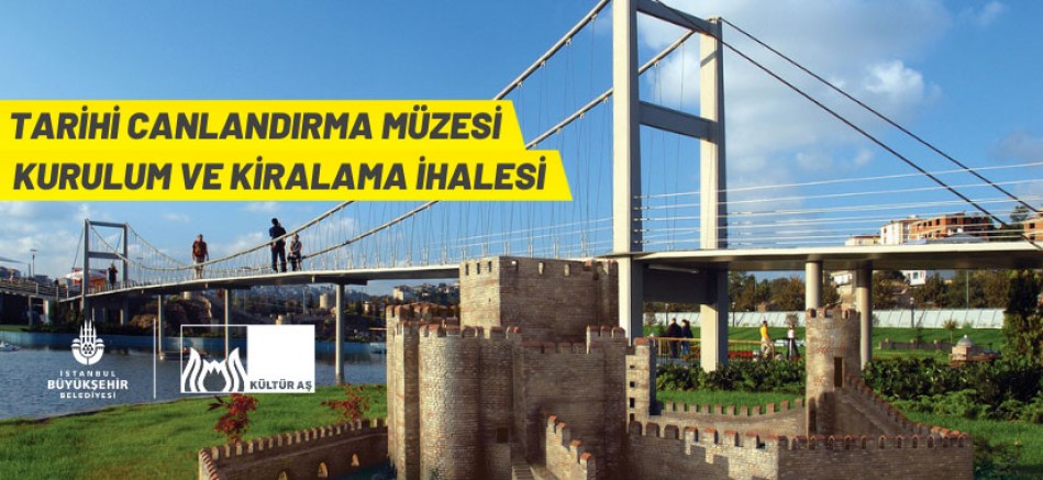 Miniatürk Müzesi içindeki 244 m² alan müze kurularak işletilmek üzere kiraya verilecek