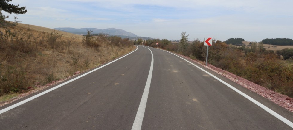 Gediz Polat- Yenigüney yolu BSK asfalt olarak tamamlandı