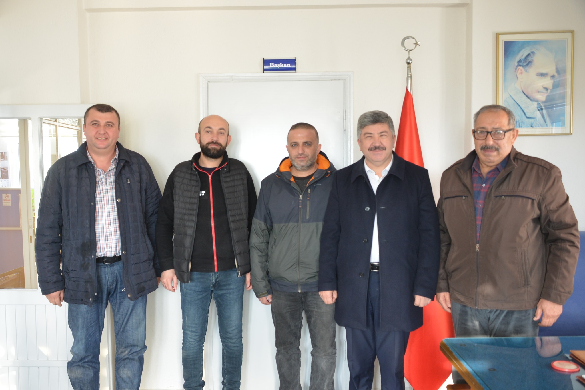 BAŞKAN AKÇADURAK, GEDİZ ŞOFÖRLER VE OTOMOBİLCİLER ODASINI ZİYARET ETTİ