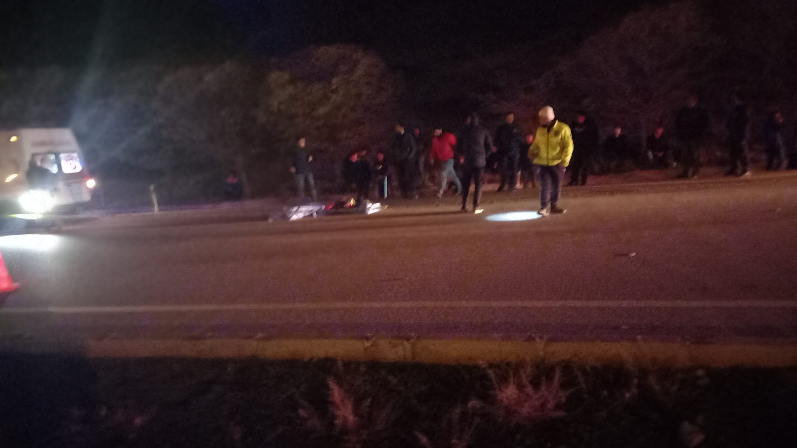 HACIBABA MAHALLESİNDE KAZA 1 ÖLÜ