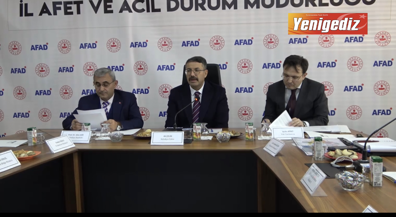 Vali Ali Çelik’in başkanlığında karla mücadele çalışmaları ve kış tedbirleri masaya yatırıldı.