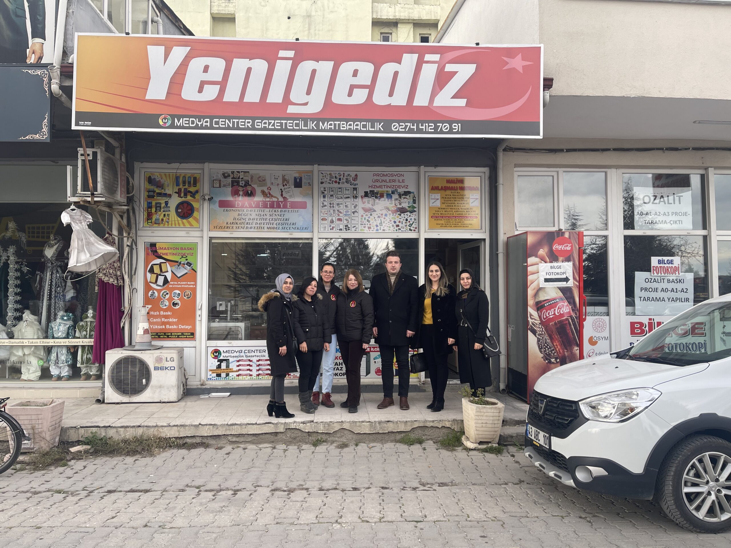 AK PARTİ GEDİZ İLÇE KADIN KOLLARINDAN GAZETEMİZİ ZİYARET