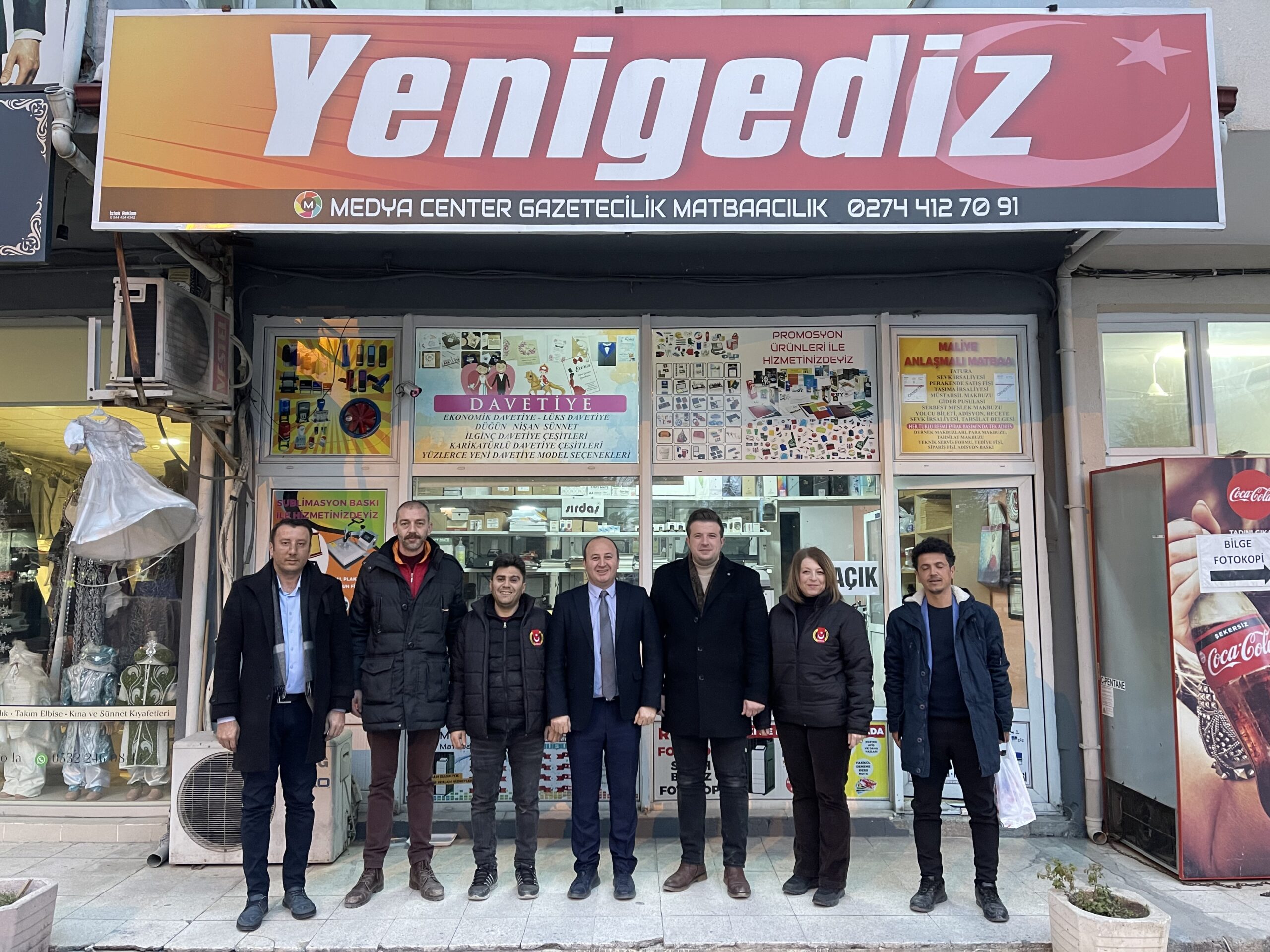 Eğitim Bir-Sen  Gediz Temsilciliği Başkan ve Yönetiminden Gazetemizi Ziyaret