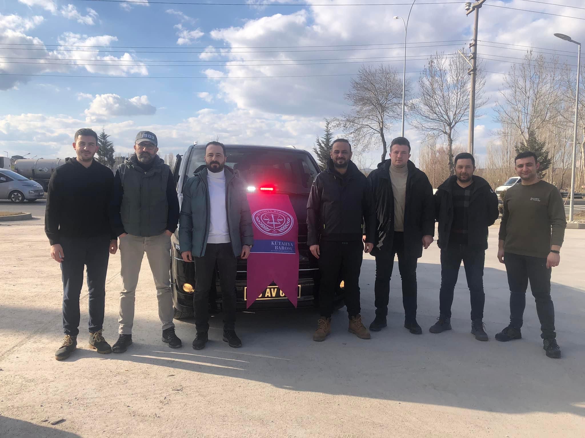 Kütahyalı gönüllü avukatlar Adıyaman’dan döndü