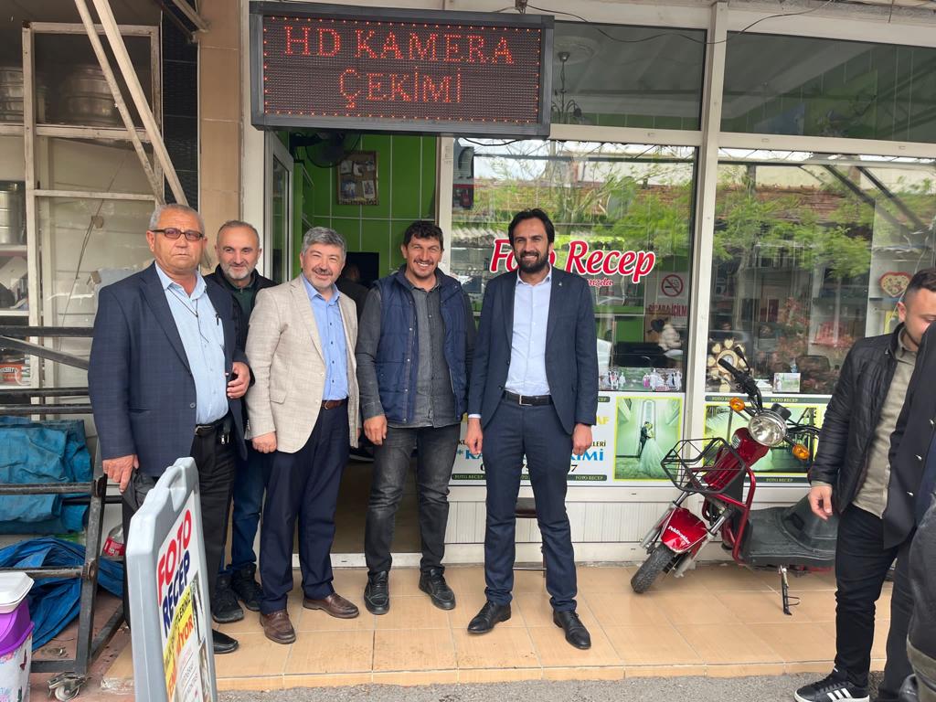 BAŞKAN AKÇADURAK ve BAŞKAN ERKAN’DAN, İLÇEMİZ ESNAFLARINA ZİYARET