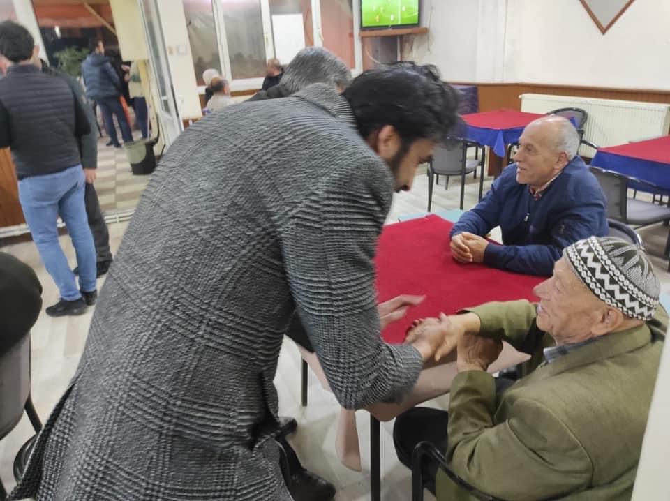 BAŞKAN AKÇADURAK ve BAŞKAN ERKAN’DAN, GENÇLİK KAHVESİ ZİYARETİ