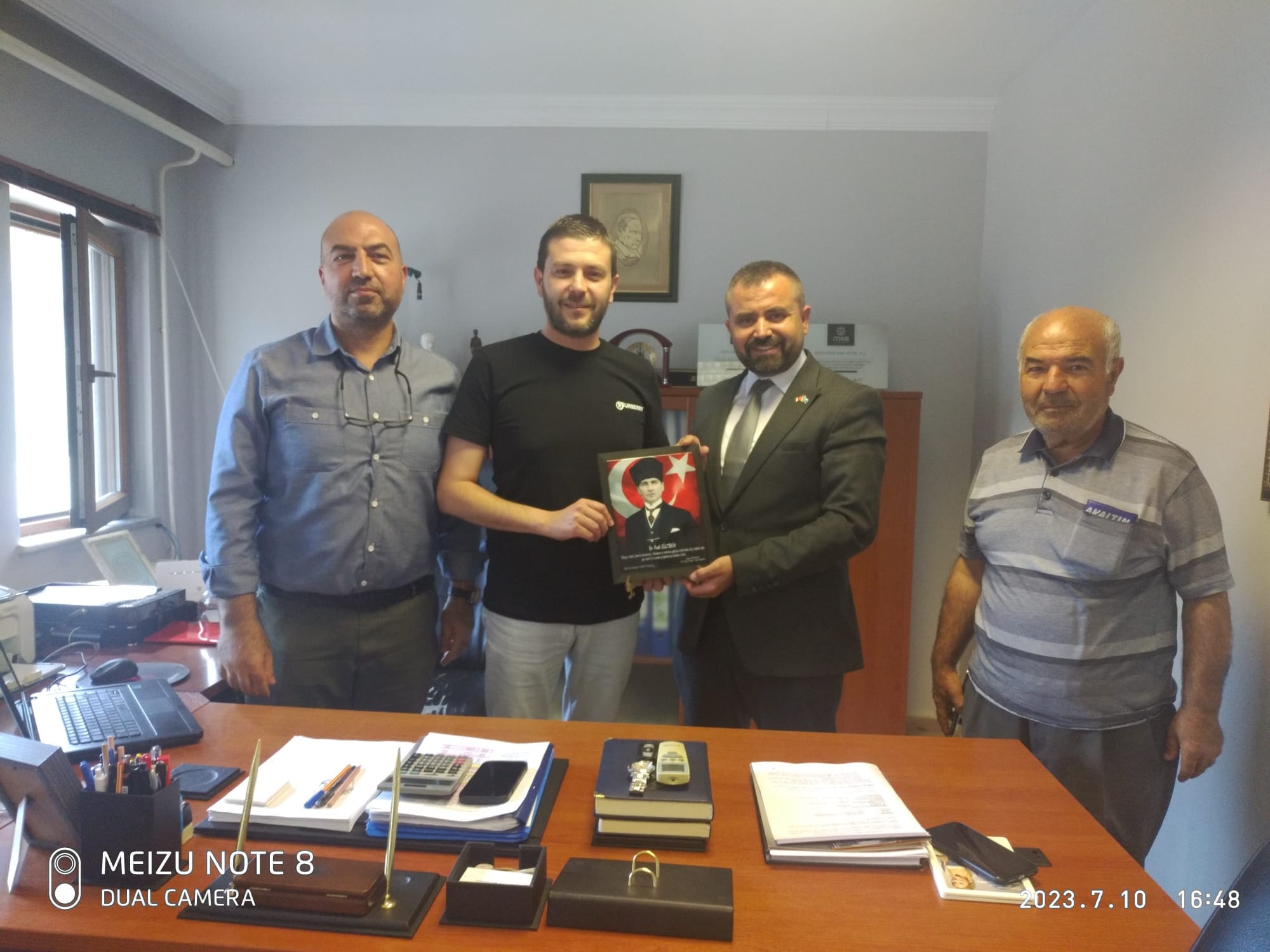 İYİ PARTİ GEDİZ İLÇE BAŞKALIĞI OSB ZİYARETLERİ İSTİHDAMA KATKI SAĞLAYAN FİRMALARI TEK TEK ZİYARET EDİYOR