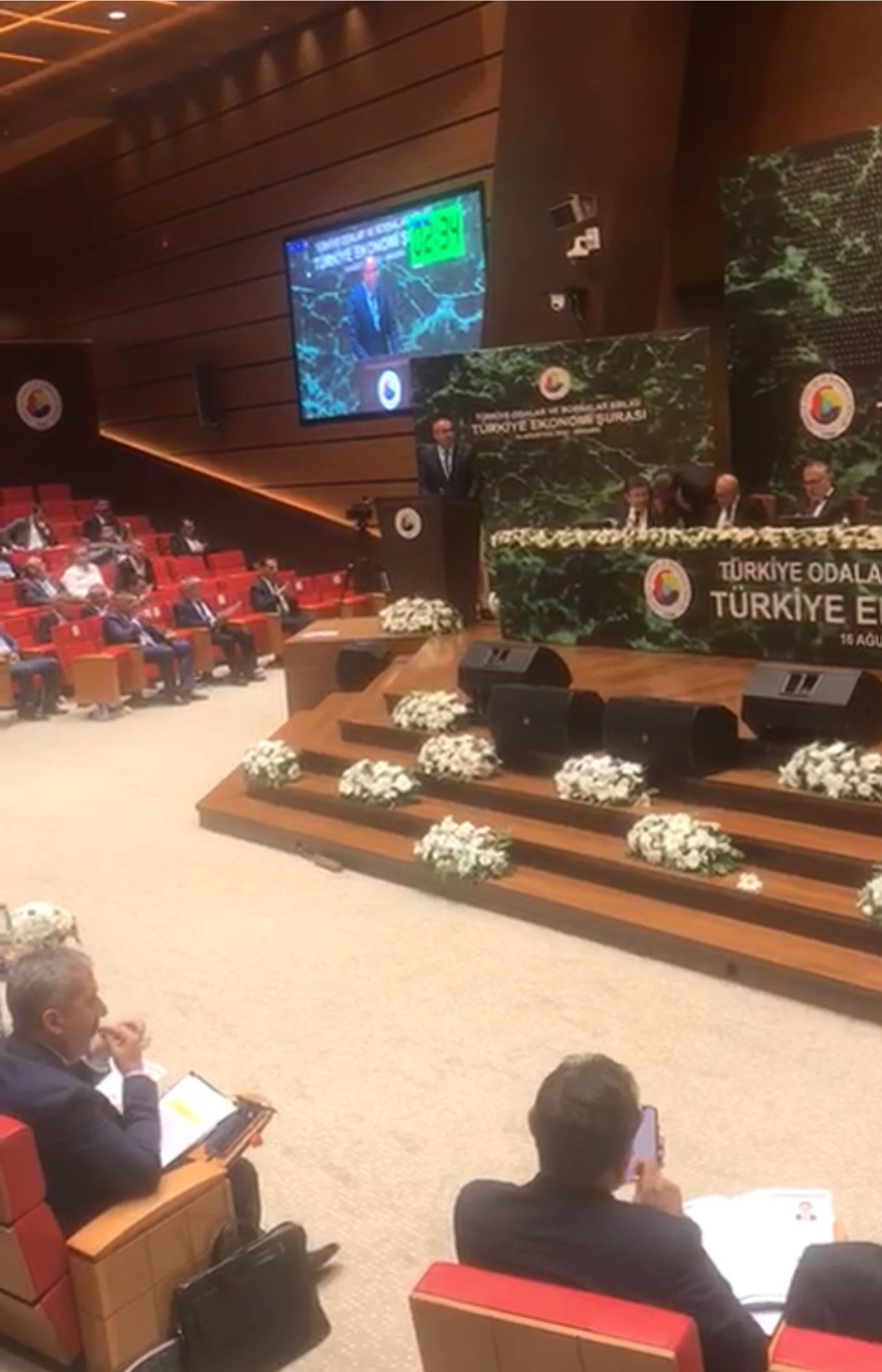 GEDİZ TSO BAŞKANI VEDAT ÖZTRK TÜRKİYE EKONOMİ ŞURASINDA KÜTAHYA VE GEDİZ’İN SORUNLARINI DİLE GETİRDİ