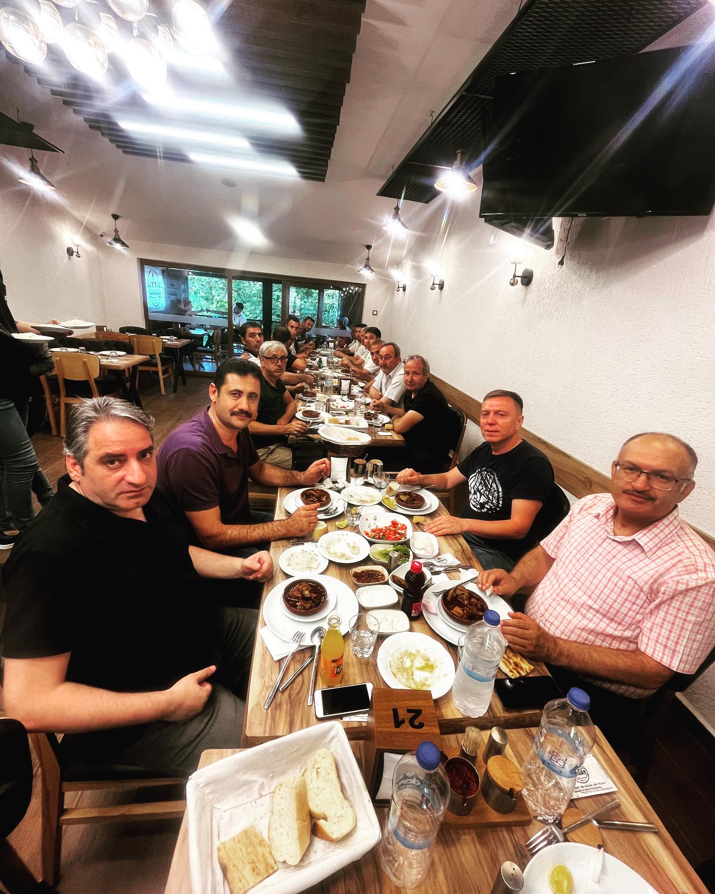 MİLLİ EĞİTİM PERSONELİ VEDA YEMEĞİNDE BULUŞTU