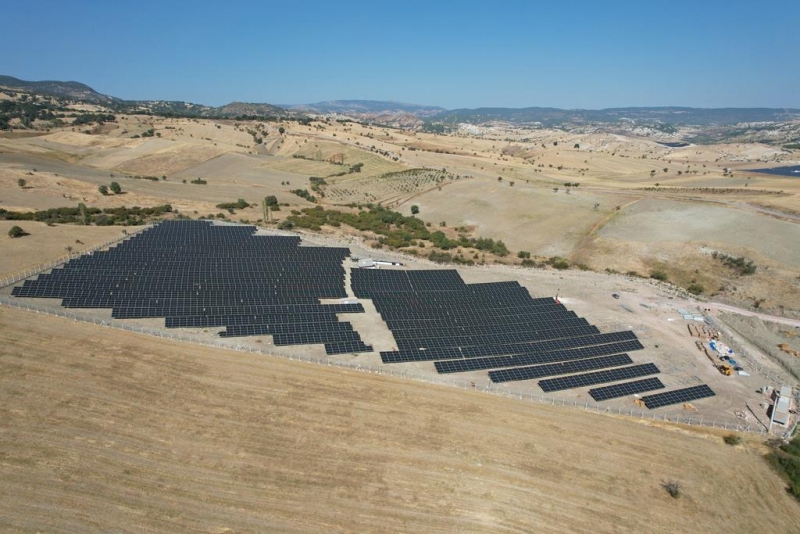 GEDİZ, GÜNEŞ ENERJİ SANTRALİNE KAVUŞUYOR
