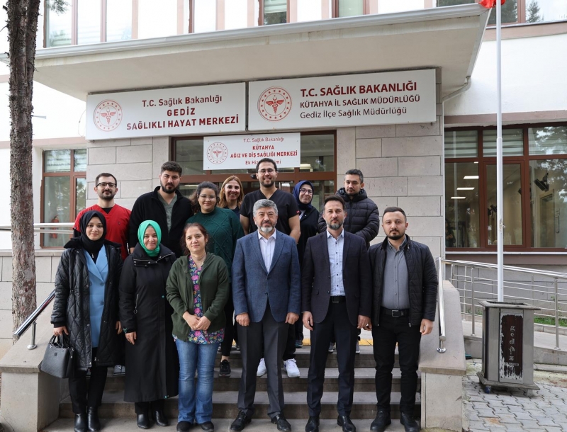 BAŞKAN AKÇADURAK, DİŞ HEKİMLERİ’Nİ ZİYARET ETTİ