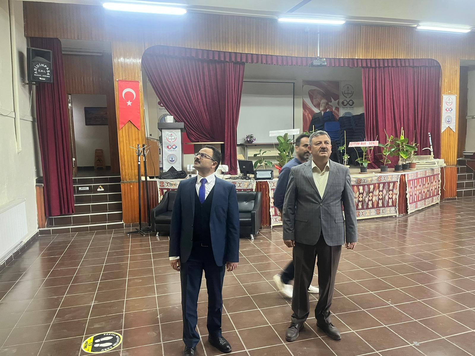 GEDİZ’DE KAYMAKAM HAKAN ALKAN’DAN KURUM ZİYARETLERİ