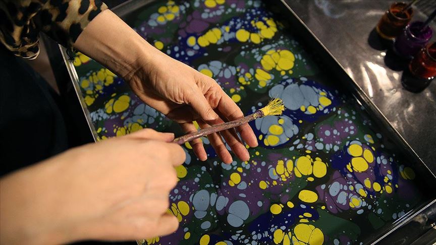 GEDİZ İLÇE MÜFTÜLÜĞÜ GENÇLİK MERKEZİNDE EBRU KURSU AÇILIYOR