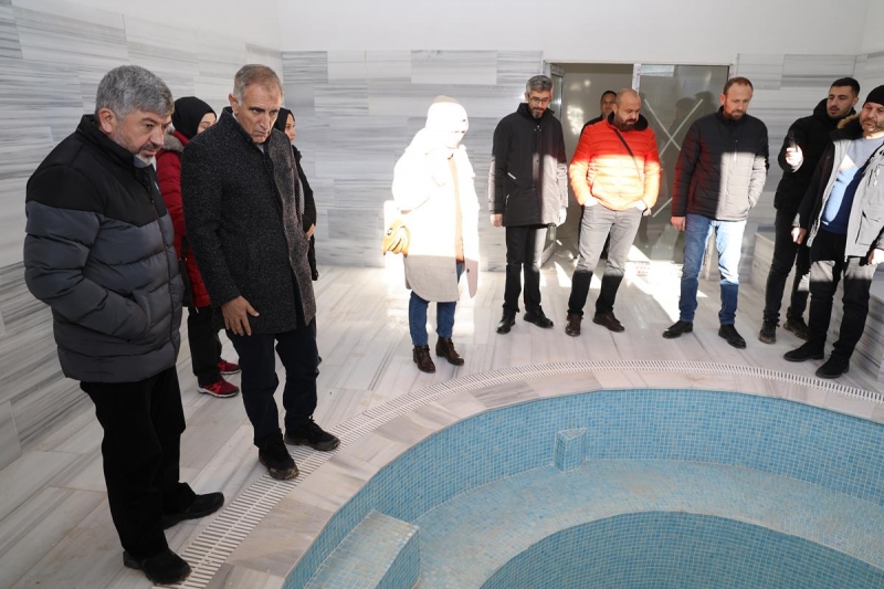 ILICA TERMAL TATİL KÖYÜNDEKİ YATIRIMLARIN YÜZDE 99’U TAMAMLANDI