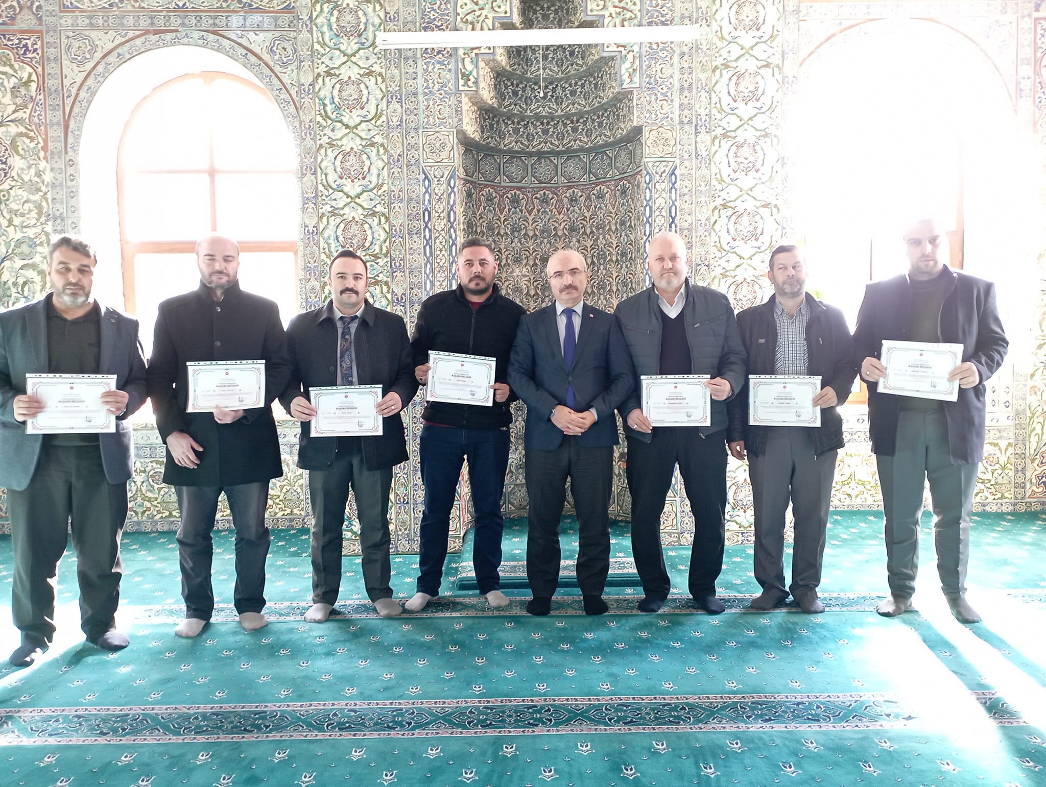 GEDİZ’DE 3.CÜ TASHİH-İ HURUFKURSU TAMAMLANDI