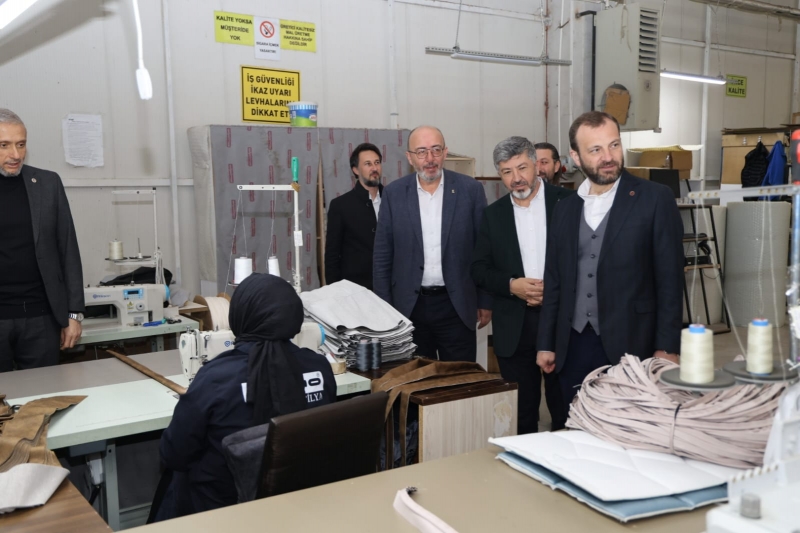 AK PARTİ İL BAŞKANI ÖNSAY GEDİZ’İ ZİYARET ETTİ