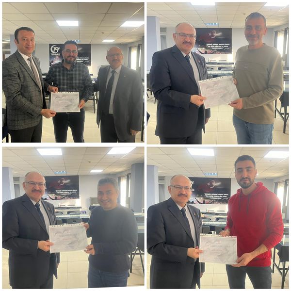 GEDİZ’DE AKADEMİK BAŞARIYI İZLEME PROGRAMI PROJESİNDE GÖREV ALAN ÖĞRETMENLERE TEŞEKKÜR BELGESİ VERİLDİ