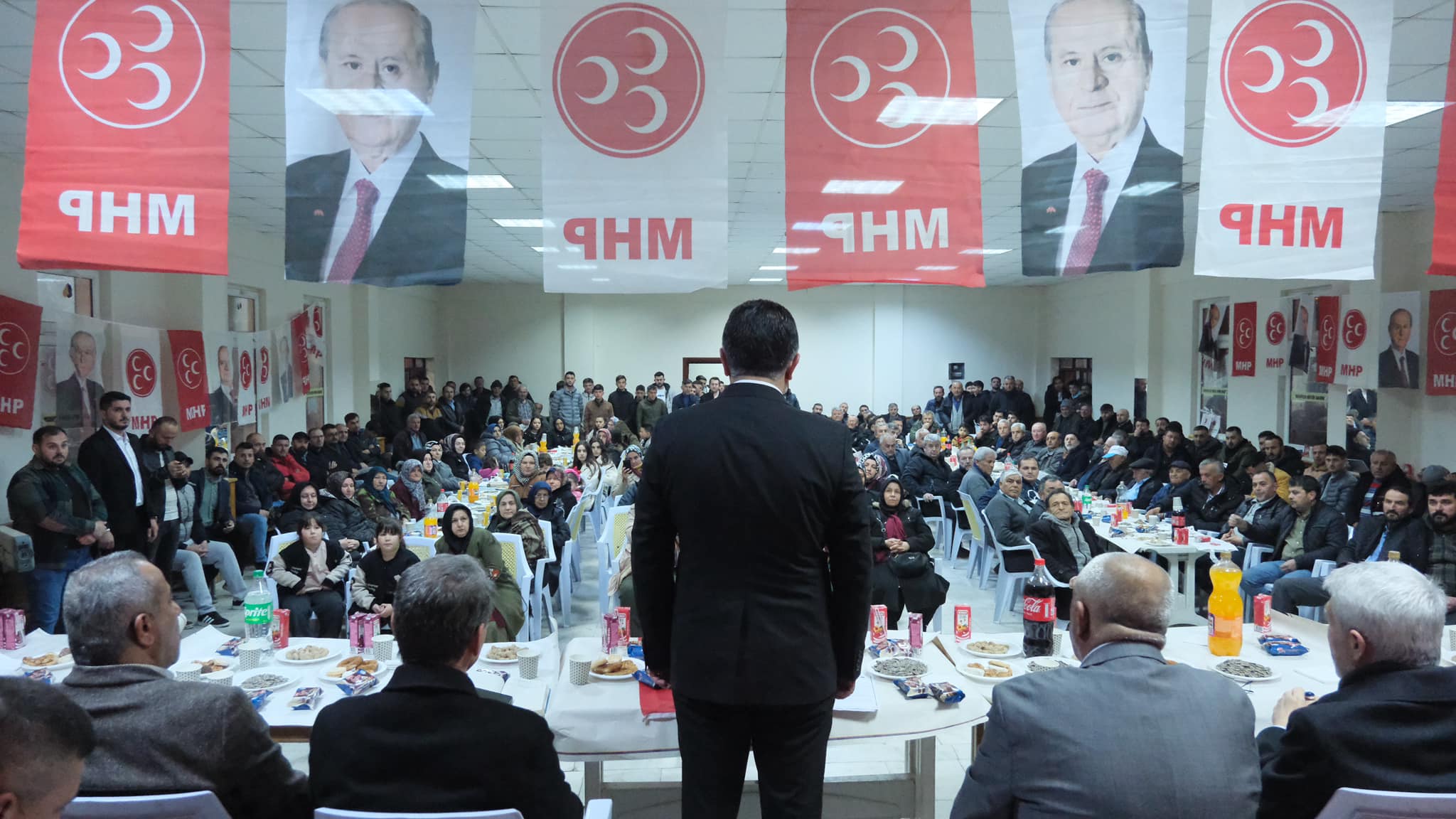 MHP BAŞKAN ADAYI NECDET AKEL’EDN MİTİNG GİBİ HALK BULUŞMASI