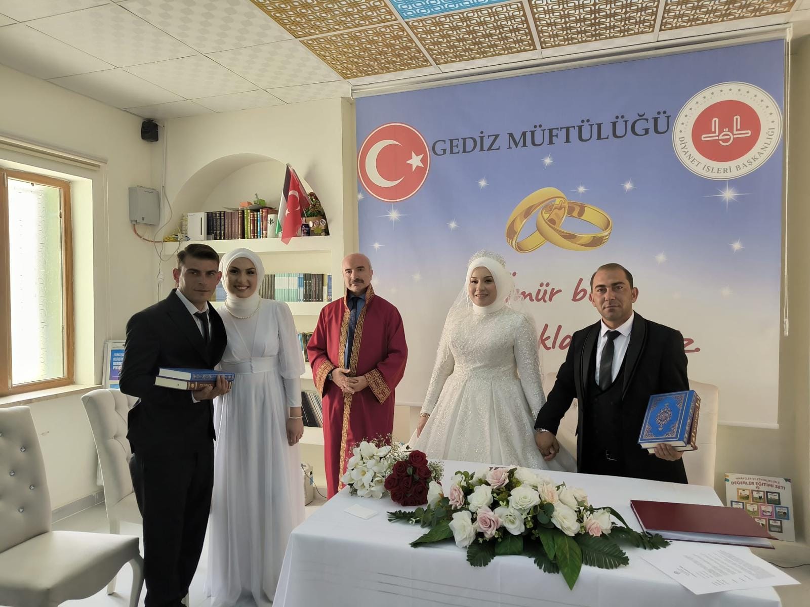 GEDİZ’DE 2019 YILINDAN BU YANA 54 NİKÂH KIYILDI