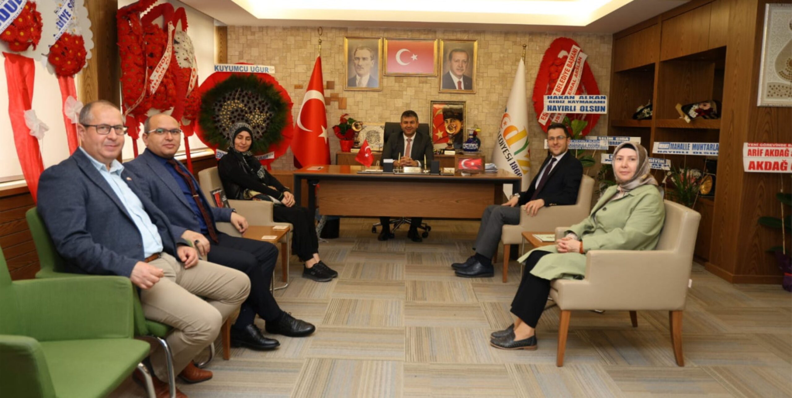 GEDİZ MYO MÜDÜRÜ KAVASOĞLU YÜKSEKOKUL HAKKINDA BAŞKAN AKEL’İ BİLGİLENDİRDİ