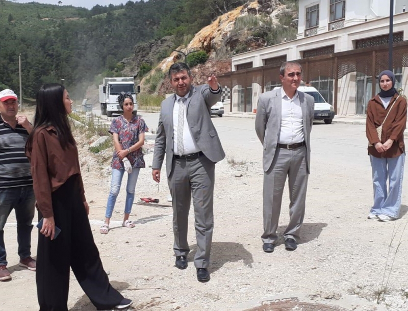 ILICA TERMAL TATİL KÖYÜ’NDE KURBAN BAYRAMINA YETİŞTİRİLMESİ İÇİN YOĞUN ÇABA HARCANIYOR