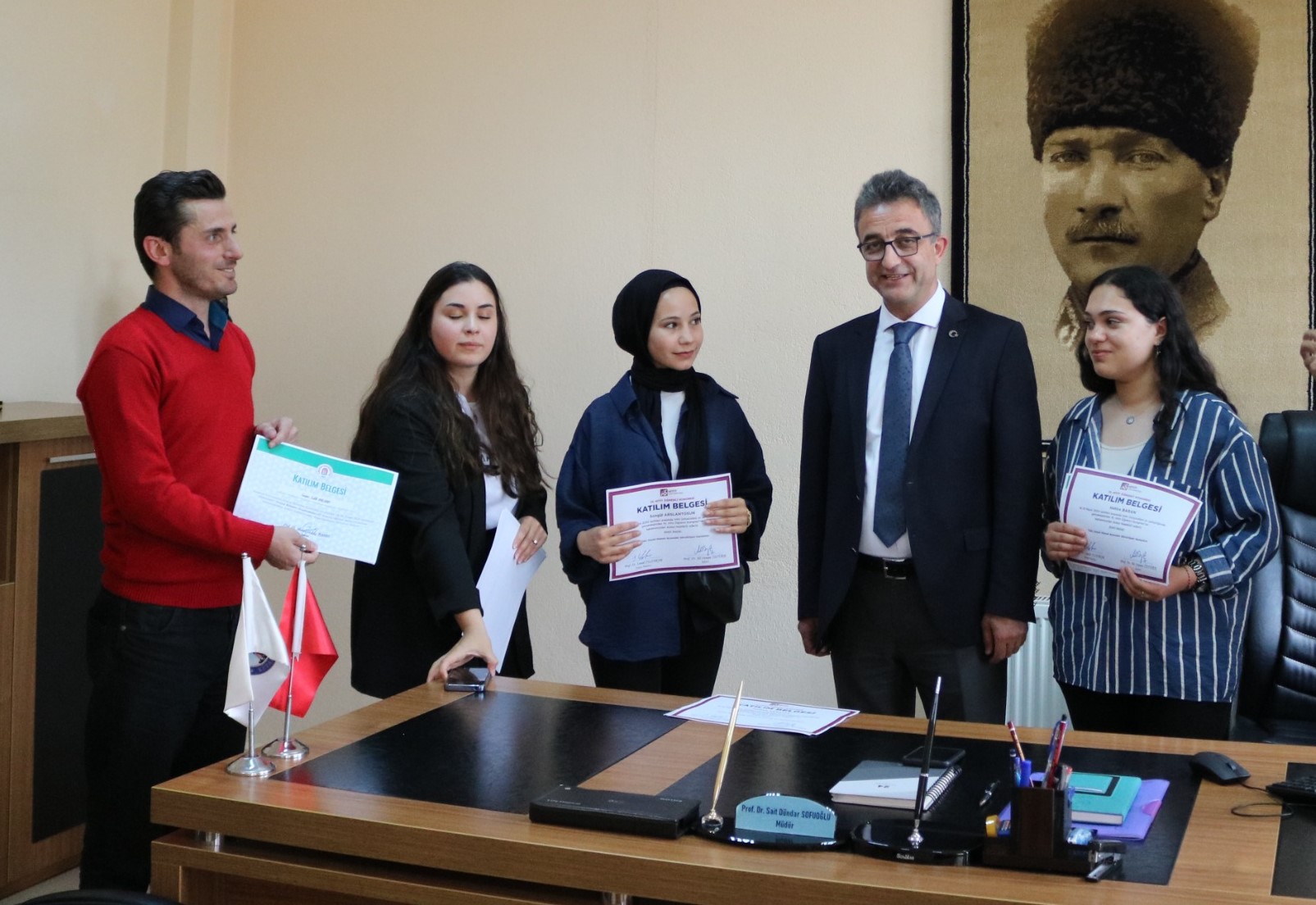 ŞAPHANE MYO ÖĞRENCİLERİ KONGRE VE SEMPOZYUMA KATILDILAR