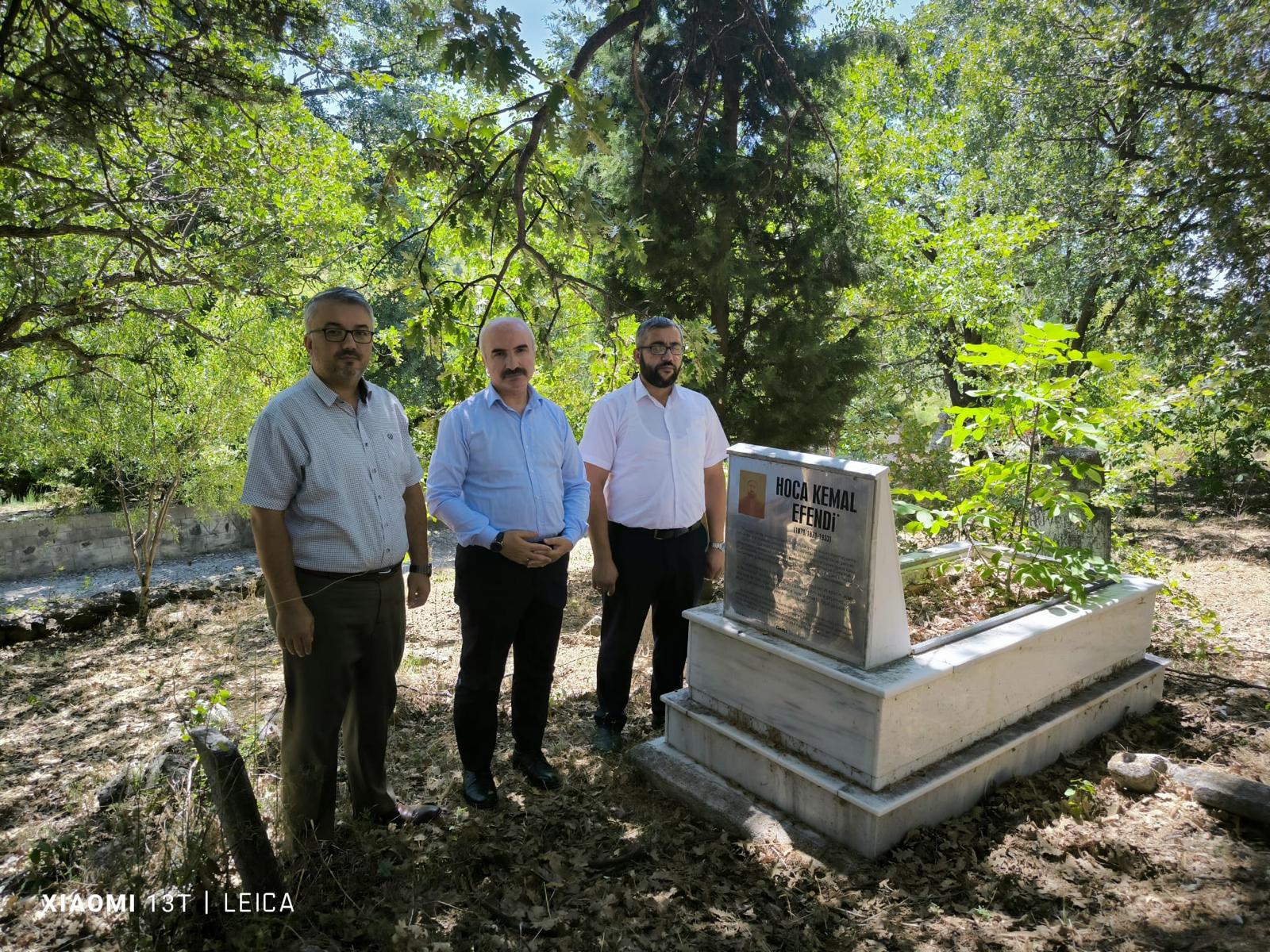 GEDİZ’DE MÜFTÜ HALİL KEMAL EFENDİ ANILDI