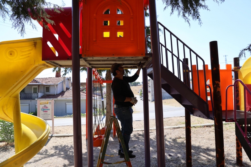 ÇOCUK OYUN GRUPLARINA BAKIM VE YENİLEME ÇALIŞMALARI
