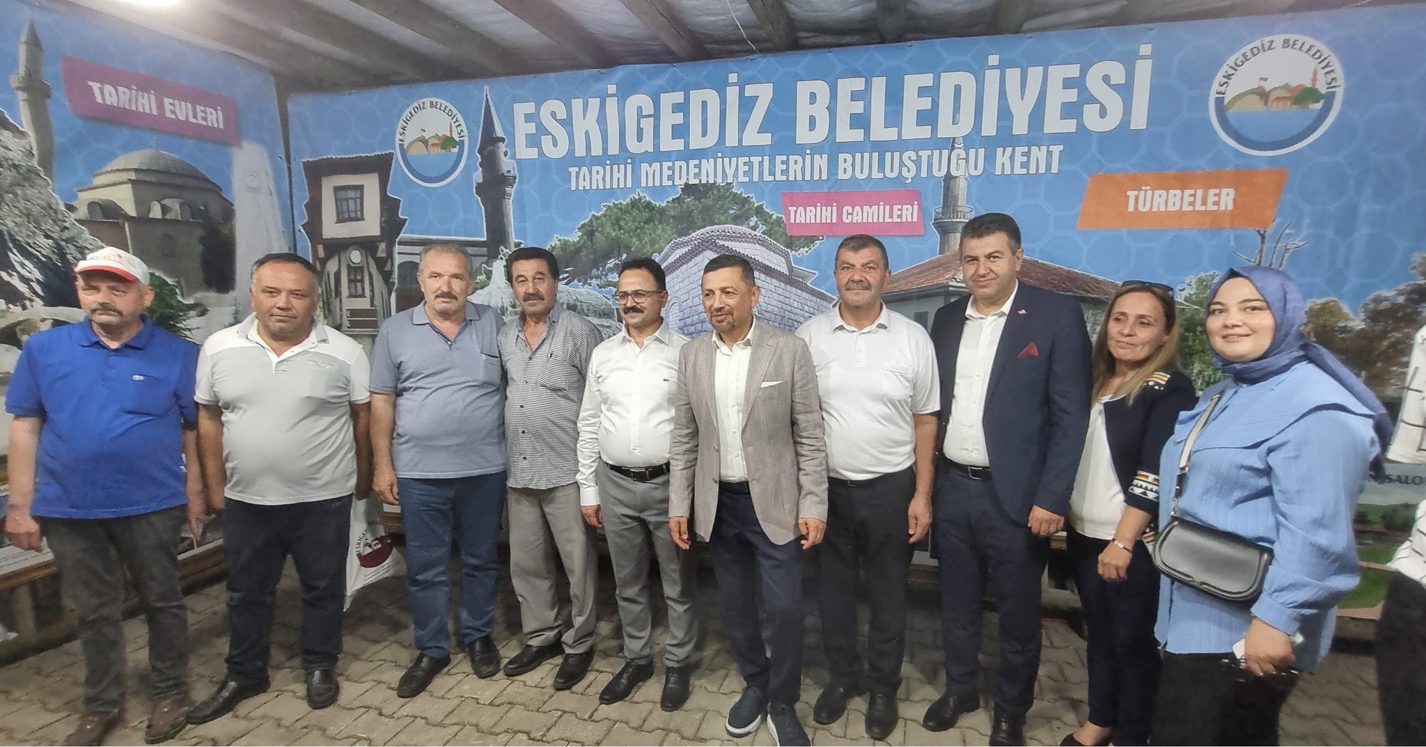 ESKİGEDİZ BELEDİYESİ GEDİZ TARHANA FESTİVASLİNDE KÜLTÜREL TANITIM STANDI AÇTI