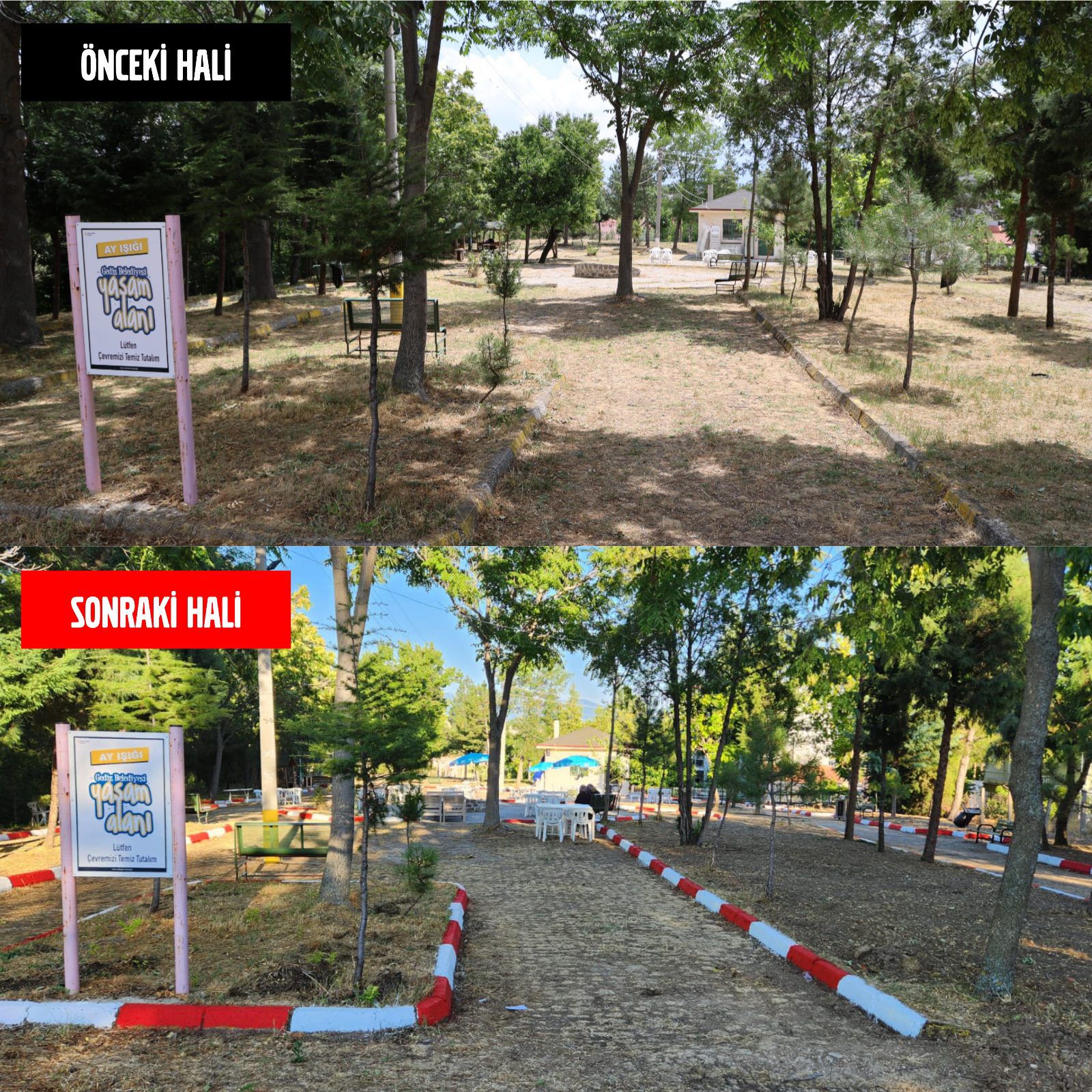 GEDİZ KIZILTEPE MAHALLESİ AYIŞIĞI PARKI MODERNLEŞİYOR